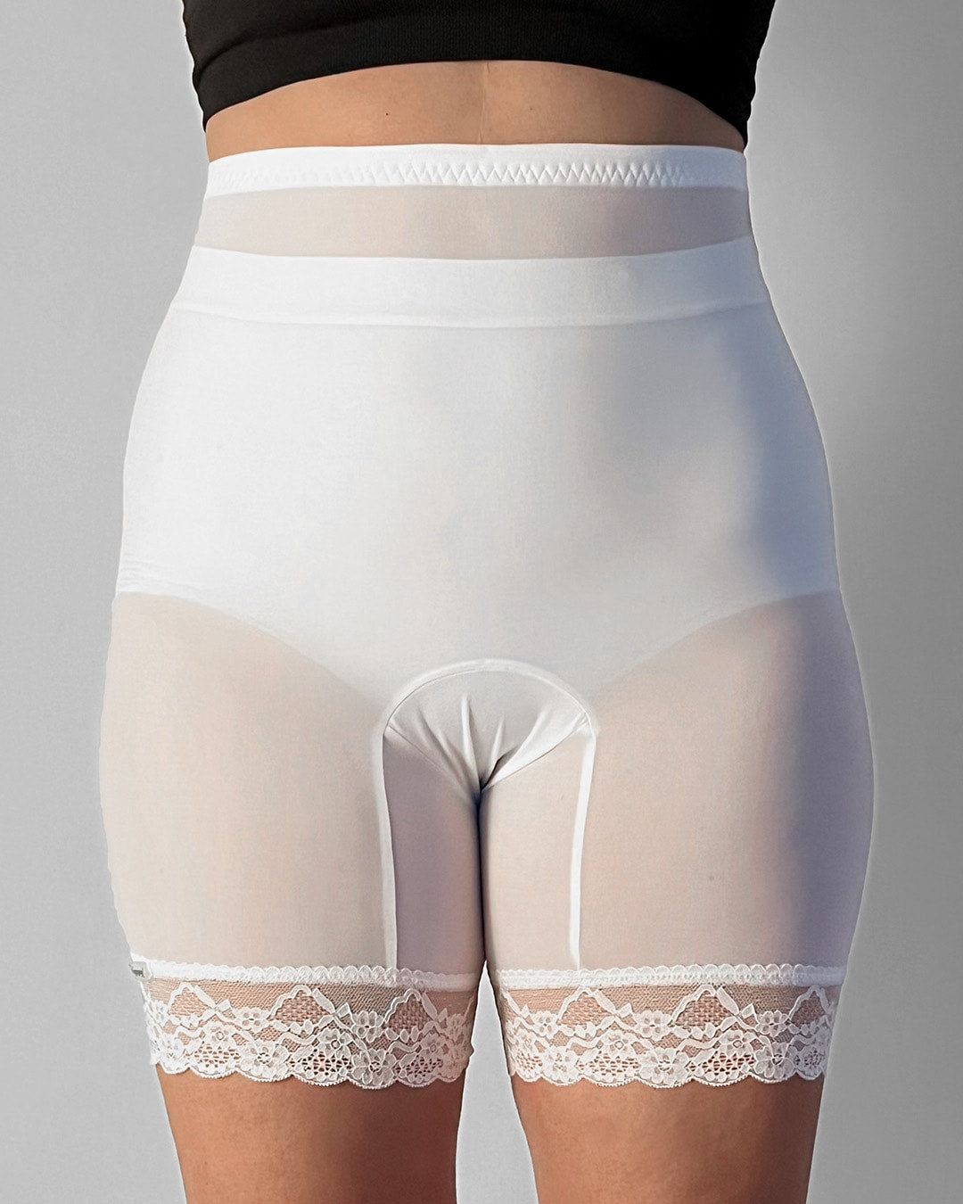 Happy thighs – med hög midja och spetskant