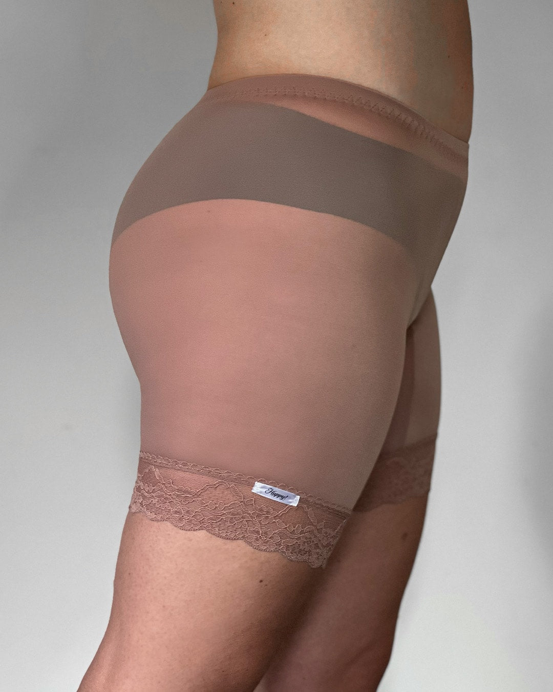 Happy thighs – med låg midja och spetskant